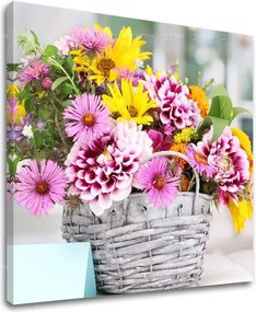 Obraz na stenu KVETY KV030E12 - 90x90 cm