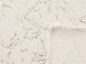 Deka 130 x 180 cm krémová GODAVARI Beliani