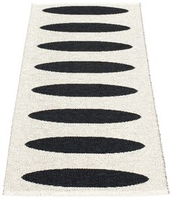 Čierny vnútorný a vonkajší behúň 70x150 cm Ella Black – Pappelina