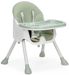 ECOTOYS Detská jedálenská stolička 2v1 Azure