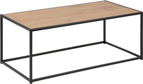 Dizajnový konferenčný stolík Naja 100 cm divý dub - otvorené balenie