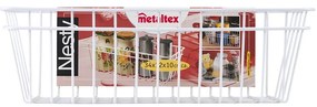 Multifunkčný úložný košík Metaltex Multy, dĺžka 33 cm