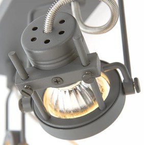 Priemyselné bodové svetlo antracit 3-svetlo otočné a nakloniteľné - Suplux