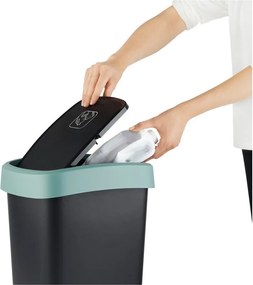Odpadkový kôš z recyklovaného plastu 50 l Twist - Rotho