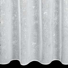 ZÁCLONA NA KRÚŽKOCH BELLE 140X250 CM VZOROVANÁ