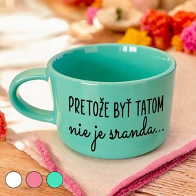 Ahome Hrnček makronka - Pretože byť tatom nie je sranda... Vyberte farbu: Mätová