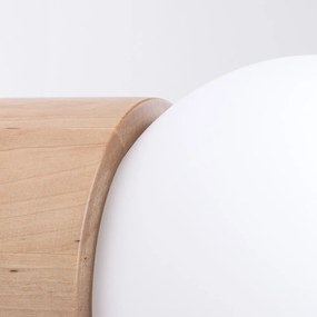 Biele/v prírodnej farbe nástenné svietidlo ø 12 cm Surtur – Sollux