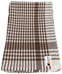 Kuchynské bavlnené utierky Hnedé 50x70cm TiaHome