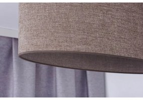 Duolla - Prisadený luster OVAL 1xE27/15W/230V hnedá