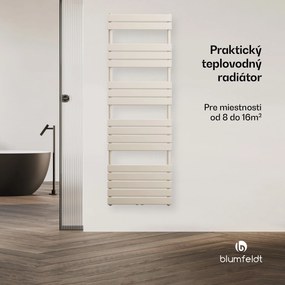 Blumfeldt Fairmont radiátor | 60 x 180 cm | nástenná montáž | moderný dizajn | prevádzka na teplú vodu