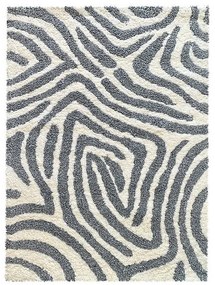 Koberec Shaggy Sonic 0.8/1.5 Psr-14042 krémový