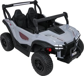 Ramiz Elektrická bugina Gravity pre deti šedá + pohon 4x4 + diaľkové ovládanie