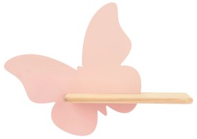 Candellux BUTTERFLY Nástenné svietidlo 5W LED 4000K IQ KIDS PINK 21-84897