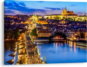 Obraz - Karlov most, Praha, Česká Republika (70x50 cm)