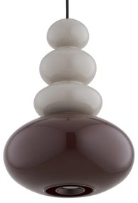 Argon 8820 - Luster na lanku DIEGO 1xGU10/5W/230V hnedá/šedá