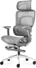 Masážne kancelárske kreslo Visioner 8.3 sivé