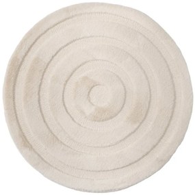 Kúpeľňový koberček MOYO CIRCLE béžový kruh