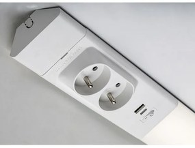 Rabalux 78042 - LED Podlinkové sv. so zás. BILAL E LED/18W/230V 4000K 60 cm biela