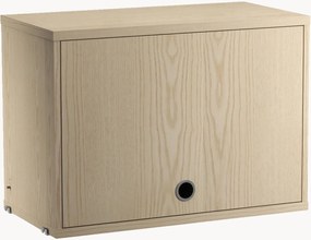 Skrinka's výklopnými dvierkami String System, Š 58 x H 30 cm