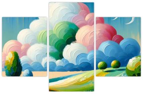 Obraz - Krajinka s mrakom (90x60 cm)