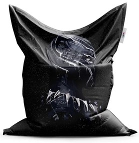 Sablio Sedací vak BLACK PANTHER z profilu Vesmír - 200x140 cm