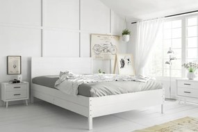 INTERBEDS Detská posteľ Continental 140x200cm biela