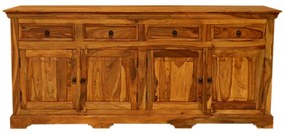 Komoda Jali 200x90x45 z indického masívu palisander Natural
