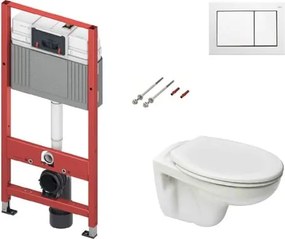 Cenovo zvýhodnený závesný WC set TECE do ľahkých stien / predstenová montáž + WC S-Line S-line Pre KMPLSIKOTS