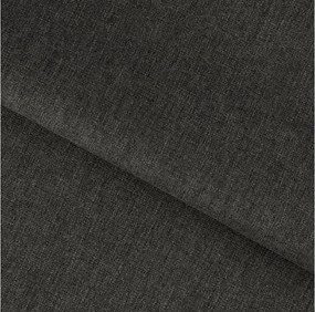 Rozkladacia sedacia súprava do U VALERIO 305x140 cm, tmavosivá