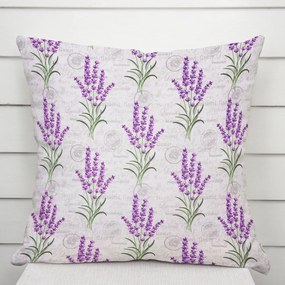 Biante Dekoračná obliečka na vankúš PML-033 Provence levandule 40 x 40 cm