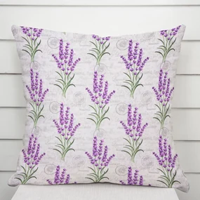 Biante Dekoračná obliečka na vankúš PML-033 Provence levandule 50 x 50 cm