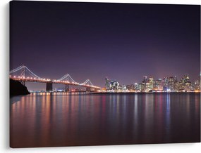 Obraz pohľadu na San Francisco, California (70x50 cm)