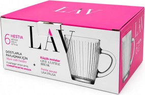 Lav hrnčeky Hestia 300 ml 6 ks