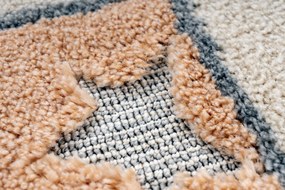 Obsession, Detský kusový koberec My Fano 390 Rabb kruh, 133x133 (priemer) kruh, oranžová, detská izba