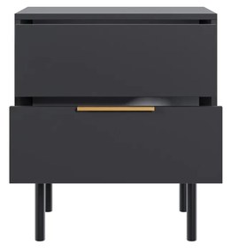 Noční stolek Viva 54 cm černý