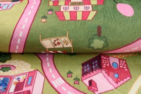 TA Koberec JWH FLANNEL PRINTED Zelený Obdĺžnikový Rozmer: 160x230 cm
