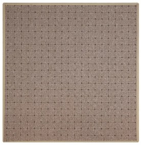 Condor Carpets, Kusový koberec Udinese béžový new štvorec, 100x100, béžová, chodba / predsieň