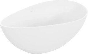 Mexen Parma, voľne stojaca vaňa z konglomerátu 160 x 95 cm, biela matná, 57231609500