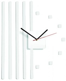 Nástenné hodiny Quartz, nalepovacie dekorácie, 3D zrkadlové nálepky Xmomo FL-Z10B- X0015