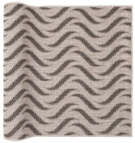 Behúň Floorlux 20586 strieborný / čierny