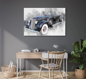 Obraz historické retro auto