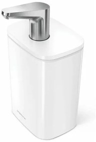 Simplehuman Pulse dávkovač mydla biela oceľ SHKT1195