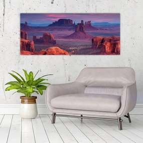 Obraz - Hunts Mesa (120x50 cm)