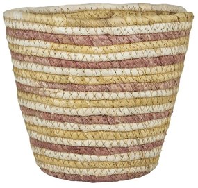 Ib Laursen Obal na kvetináč Cream/Rose/Yellow 15 cm