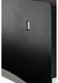 Rabalux 71089 - Nástenná lampa s poličkou TACITO 1xGU10/25W/230V čierna