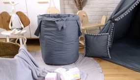 Detský stan TEEPEE (TÍPÍ) SUPERIOR s doplnkami - GRAFITOVÝ