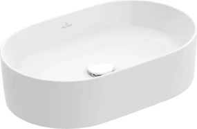 Villeroy &amp; Boch Collaro umývadlo na dosku 56x36 cm bez otvoru pre batériu, bez prepadu 4A195601