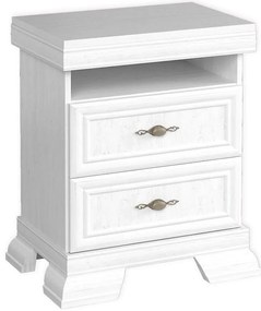 Nočný stolík Kora KSN biela