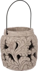 Betónový lampáš sivý FD6519