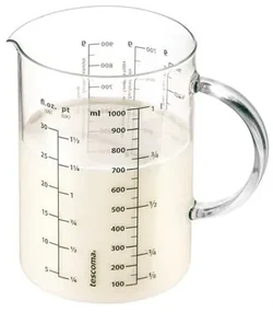 Tescoma Sklenená odmerka DELÍCIA, 1 l